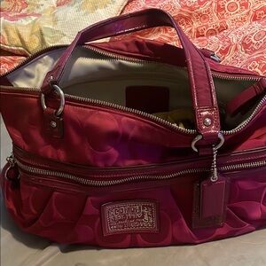 COPY - Coach Berry colored Poppy Tote